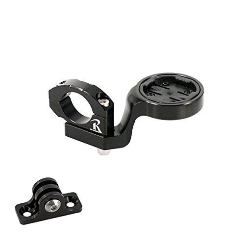 RecMount Type 1 Garmin Combo Mount (for TT handlebars, with lower adapter) [036-GM+GP] for handlebars with a 22.2mm clamp diameter