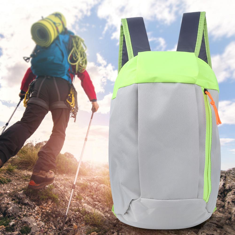 Sport Backpack Men Light Weight Hiking Backpack Women Travel Bag Laptop Camping BagLight Green