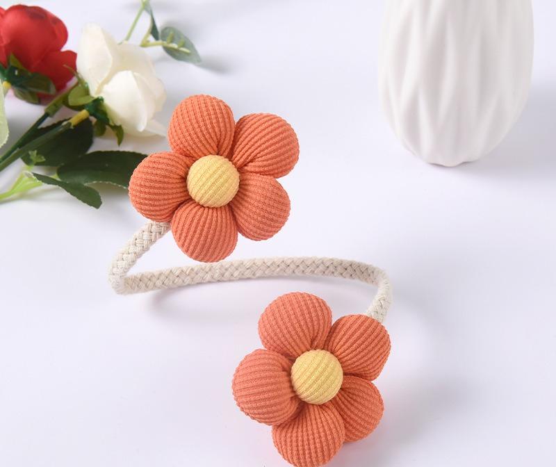 Cute Flower Twist Curtain Tiebacks, Colorful Kids' Room Decor, Punch-Free Adjustable Soft Furnishings Accessories.