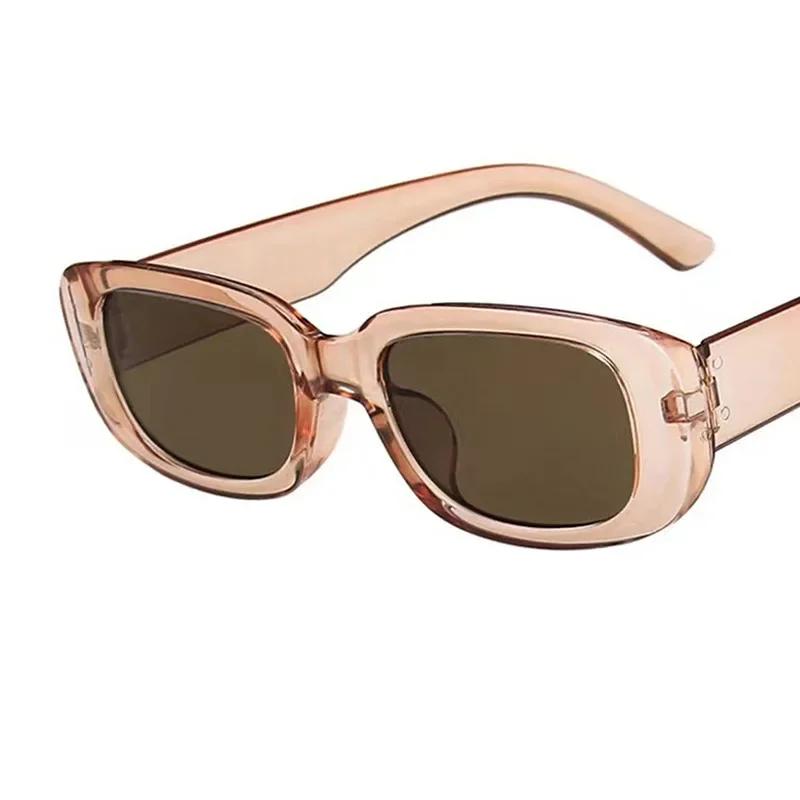 Vintage Oversized Sunglasses Women Retro Brand Big Frame Sun Glasses Female Black Yellow Ins Style Square Glasses Oculos De Sol