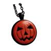Gothic 3D Pumpkin Halloween Necklace