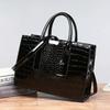 Women'S Large Capacity Tote Bag Elegant Synthetic Handbag with Zipper Closure, Spacious Work Bag for Women Formal & Everyday Use