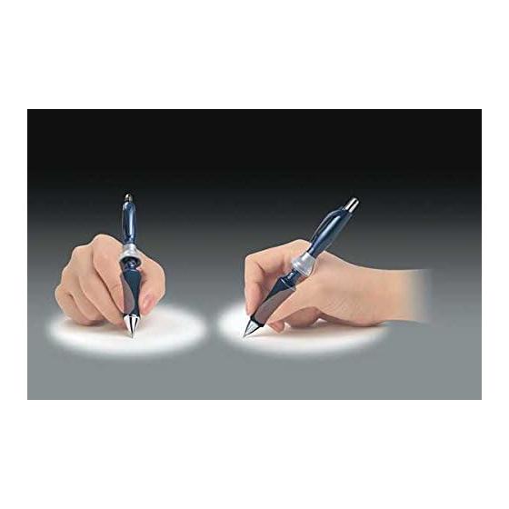 Pentel Ergo-Nomic 0.5mm Gel Pen (Clear Pink) Ergonomic 4-Point Support