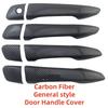 For LEXUS RX270 RX350 RX450H 2009 2010 2012 2013 2014 2015  Door Handle Cover Trim Plastic Black Carbon Car Accessories