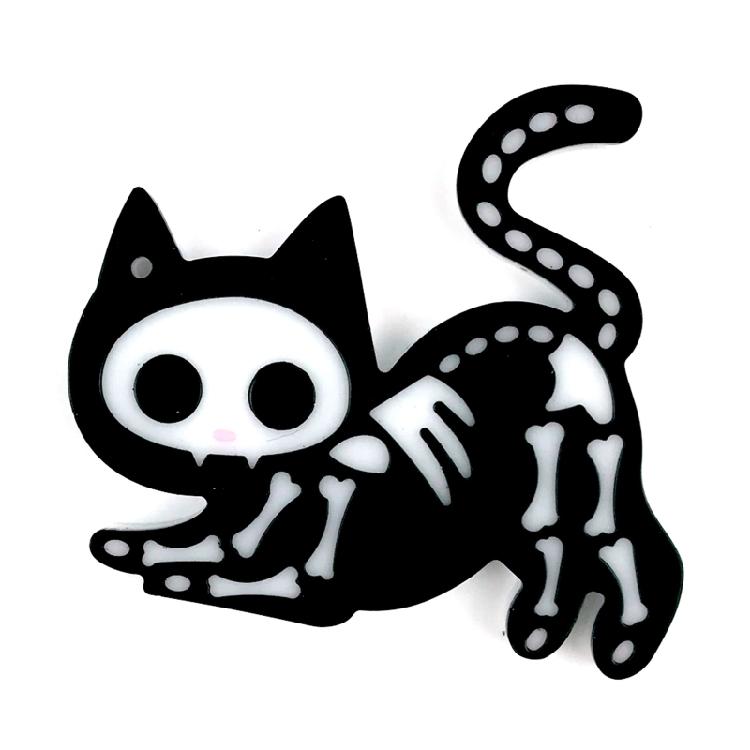 1Pc/5Pcs Shiny Five Syles Kitten Keychain Silicone Molds for Valentine Gift