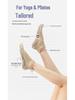 Korean Style Non-Slip Pilates Yoga Socks for Women - Trendy Five-Toe Indoor Fashion