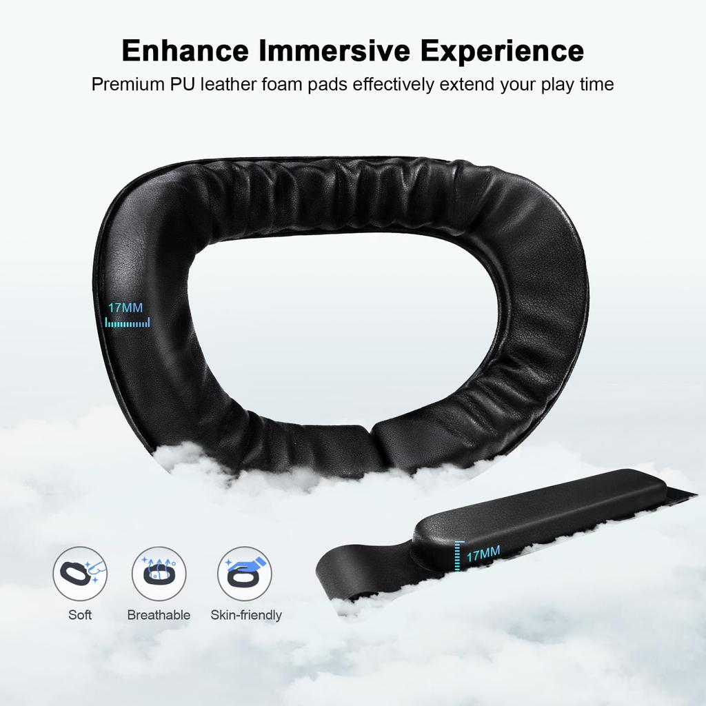 AMVR for Quest 3 Head Strap Quest 3 Elite Strap VR Accessories Reduces Stress On the Face and Has an Adjustable Strap for the Headset 3S/Quest