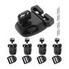 4 Sets Spa Jacuzzi Cover Clips Vergrendeling Vervangingsset Jacuzzi Cover Vergrendelingen Clip Slot Voor Cover Riemen Met Sleutels, Makkelijk Te Gebruiken