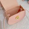 Korean Crossbody Bag Western Fashion All-In-One Girl Chain Round Bag Korean Fashion Coin Purse Children Cute Shoulder Bag