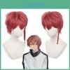 Blue Prison Black Lancer Cosplay Wig With Twist Braids High Heat Resistant Fiber