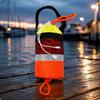Aquatic Retrieval Throw Bag Reflective Band Rope Drawstring Opening Gear 16M Orange Normal
