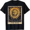 Sonne Gesicht Tarotkarte Gothic Grafik T-Shirt