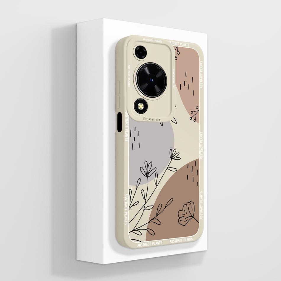 Case For Huawei Nova Y72 Cute Design Phone Cover Camera Protector Soft Liquid Silicone Funda Models MGA-LX3 Protective Bumper