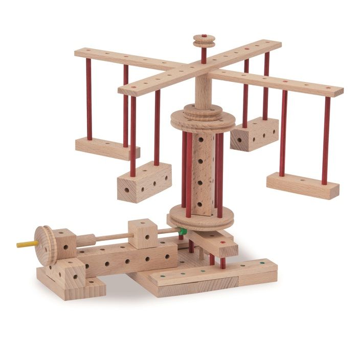 Jeu de construction - Matador - 222 pièces - Bois massif - Pour enfants à partir de 5 ans - Mixte