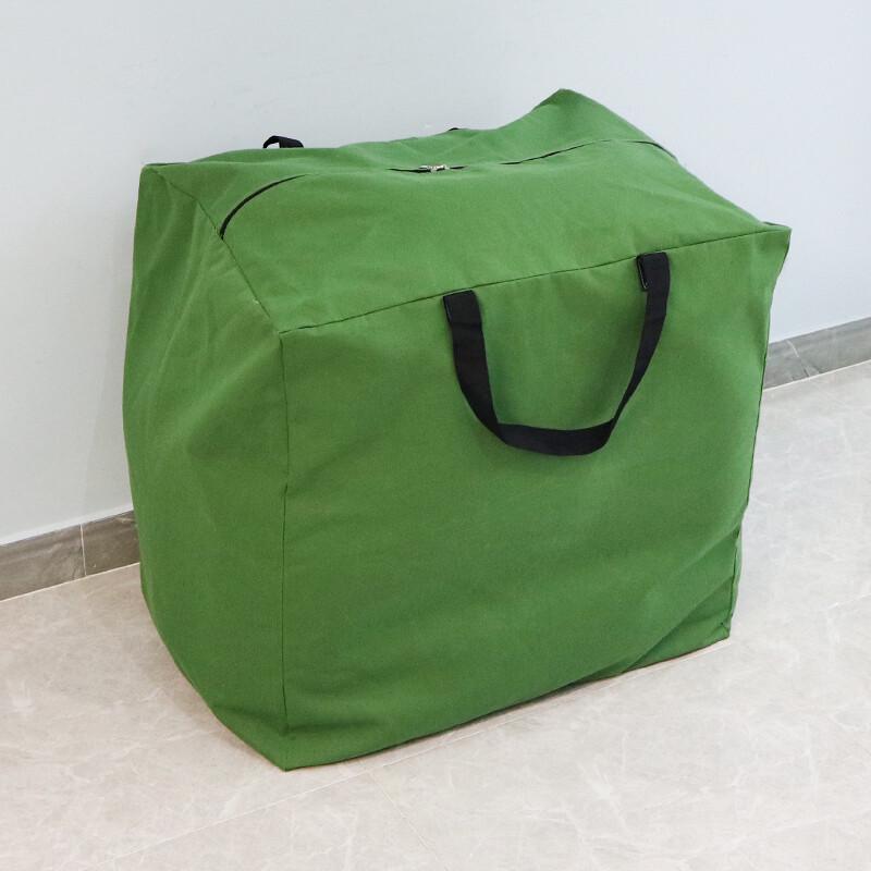 Extra Large Thick Canvas Laundry Linen Bag with Zipper