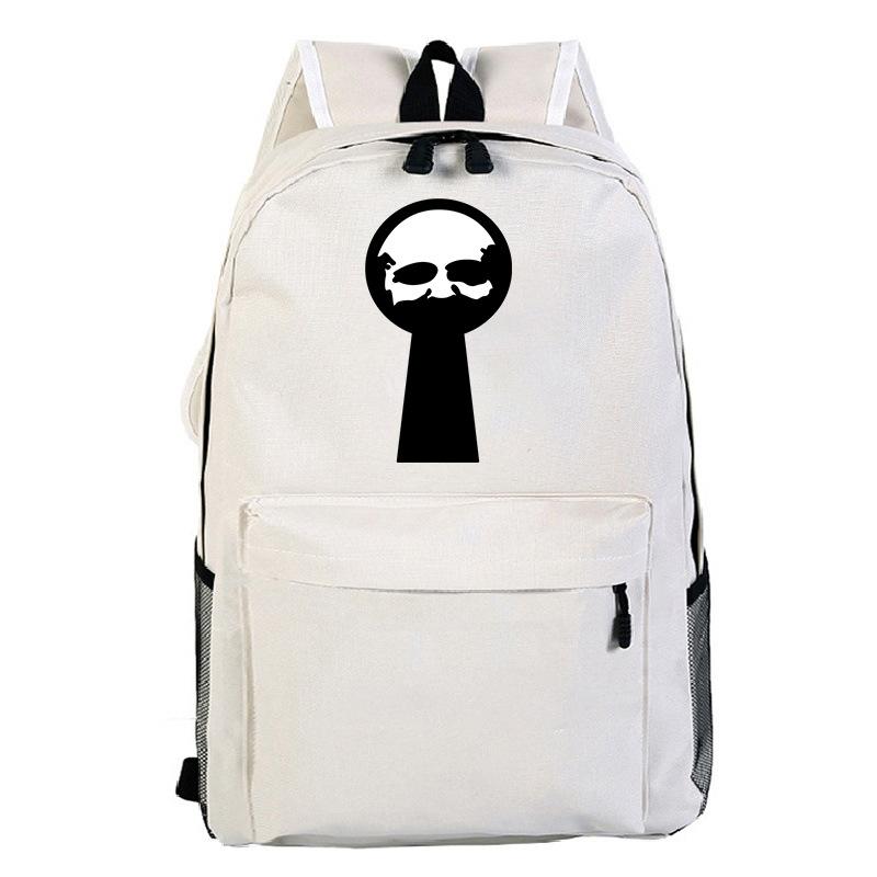 Rhythm Box Fun Printed Backpack Light College Style Fashion Primary And Secondary School School Bag