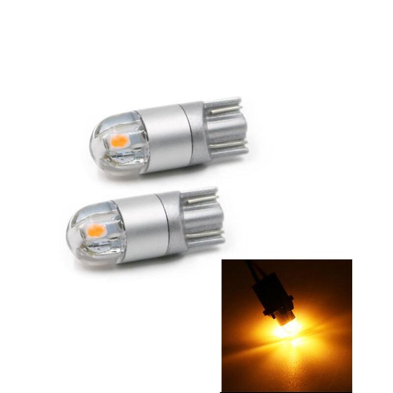 2/10pc Car LED T10 Bulbs W5W Canbus 3030SMD for Car Parking Position Lights Reading Dome Lamp License Plate Light Bulb White Red Bulbs 7