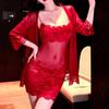 Sex Underwear Pure Sexy Inner French Lace Suspender Slim Hip Wrap Nightdress Women's Sex Fun Uniform