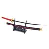 26cm Espada Ardiente Kinemon OP Una Hoja Katana Modelo Pieza Periférico Anime Adorno para el Hogar Decoración Juguete para Chico Niño Varón