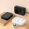 2500W Outlet Extender with USB Port Power Strips Multiple Plug Outlets Wall Adapter for Home Travel Electronics Office