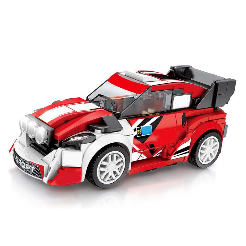 For Technical City Speed Champions Sports Car Racing Car Super Racers Figures Building Blocks Bricks Garage Toys Gifts Friends