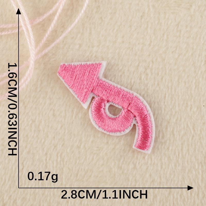Korean Wappen Embroidery Self-Adhesive Patch for Clothing & DIY Accessories