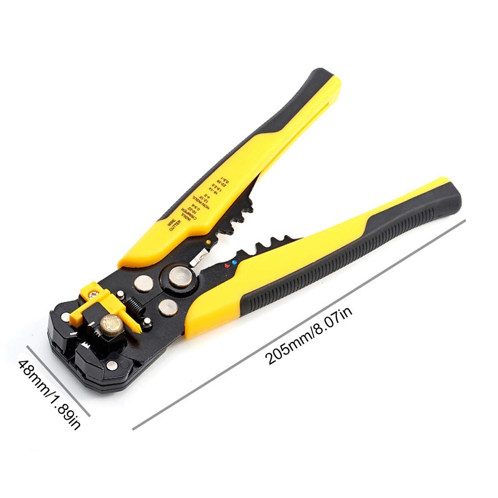 8-inch Cable Wire Stripper Automatic Wire Stripping Pliers Wire Clamping Tool Insulation Cable Crimpers Electrician's Wire
