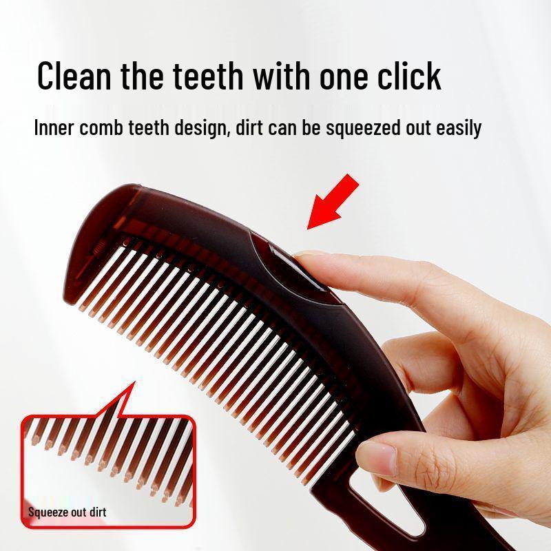 Massage Energy Comb: Itch Relief & Dandruff Control, Oil-Removing, Portable, Wash-Free Press Comb