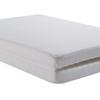 Foldable Mattress, Honeycomb Fabric, Ergonomic, Breathable And Durable, Compression Packaging, Multi-Purpose Mat, Hardness H3, 23D Sponge, White,