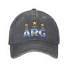 Classic Argentina Flag    Baseball Cap Unstructured Unisex Women Soccer Fan Distressed Washed Snapback Outdoor Gift Hat
