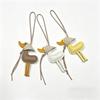 New Creative Scarf Duck Duck Duckling Car Keychain Leather Bag Pendant Pendant Car Keychain Decoration With Cute Keychain