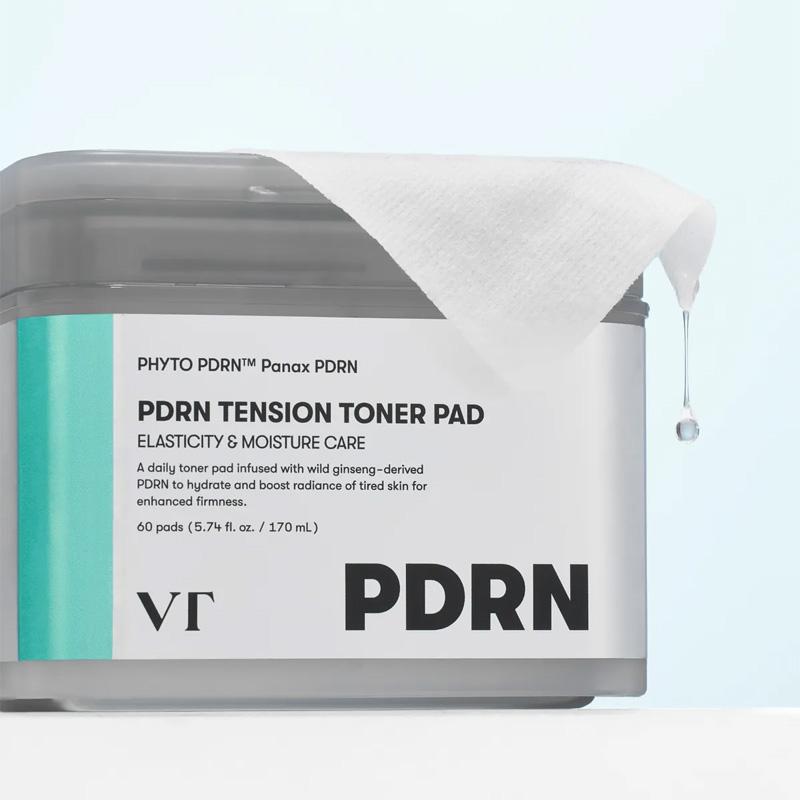 VT COSMETICS PDRN Tension Toner Pad 170ml 60EA