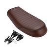 Kanoan Motorcycle Seat for Honda CG125 CG Series Replacement Racer PU Leather and Retro Universal Aftermarket Motorcycles, Seat, Plastic, Style, Fit,