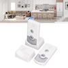 Wireless Voice Intercom Home Smart 2 Way Talk Doorbell for Elderly Caregivers and Disabled People
