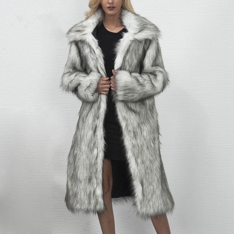 Fashion Square Collar Long Women S Fur Coat Autumn And Winter New Mid Length Jacket At Affordable Free Real Reviews With Photos Joom Fur Coat Women S Autumn And Winter, Long White Fur Coat Womens