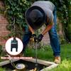 Sturdy Steel Water Meter Key Heavy Duty Threaded Valve Shut Off Spanner  Outdoor Backyard