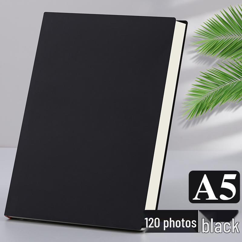 A5 Thickened Notebook - Simple, Retro Design for Students and Business Meetings