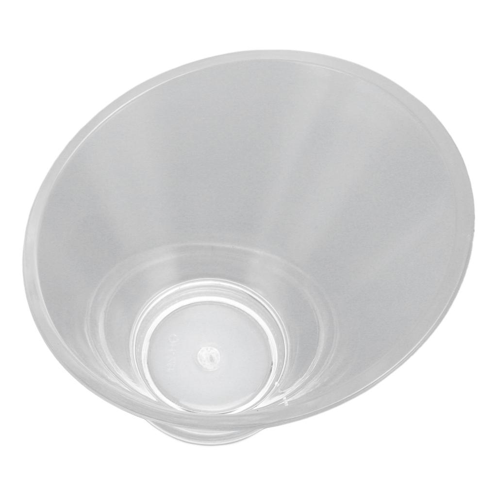 Acrylic Salad Bowl Slanted Salad Mixing Bowls Skid Resistant Bottom Serving Bowl for Pasta Fruit Sauces