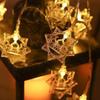 1.5 M EID Mubarak String Lights 10 LED Decorative Moon Star Castle Lantern Battery Operated Islamic Festival Lights
