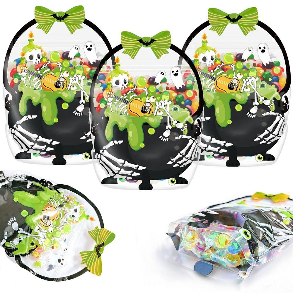 20PCS Multicolor Gift Wrapping Bags Cartoon Pattern Gift Packaging Bags Candy Bags  for Candy