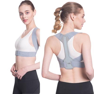 Rückenhaltungsorthese, Schlüsselbeinstütze, verhindert ein krummes Sitzen, verstellbarer Rückentrainer, Unisex, Anti-Buckel-Korrektor