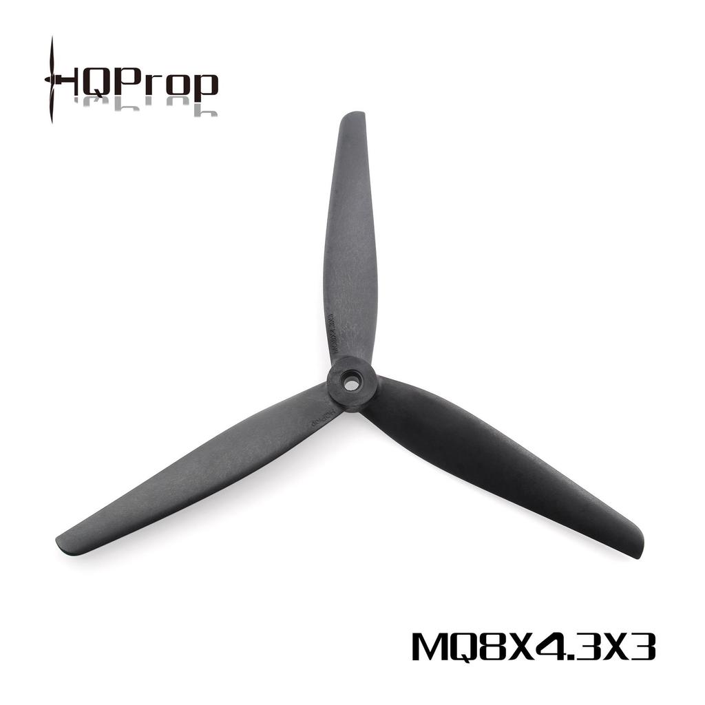 HQProp Nylon Three-Blade Racing Drone Propeller (7"-15")