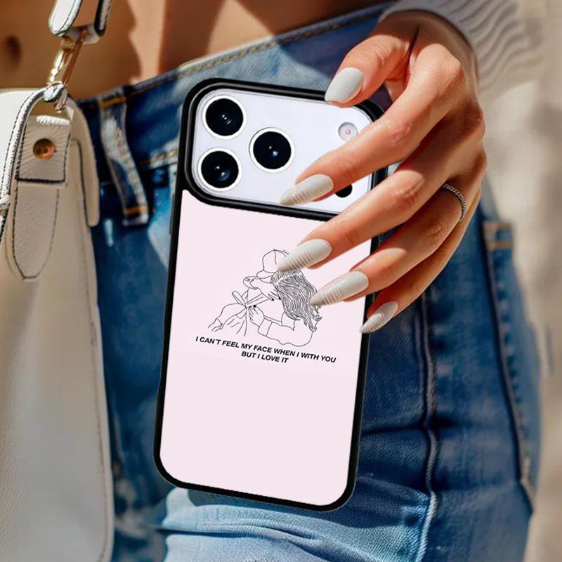Aesthetic Quote Girly Phone Case For iPhone 17 Air 14 15 13 12 Max Cover For Apple 14 15 16 16e 11 Pro Max Plus Coque