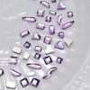 100Pcs Mixed Glass Crystal Hybrid Diamond Rhinestones Nail Art Decorations