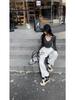 Women's High-Waist Slimming Love Heart Sports Pants - Trendy Spring/Summer Straight Casuals