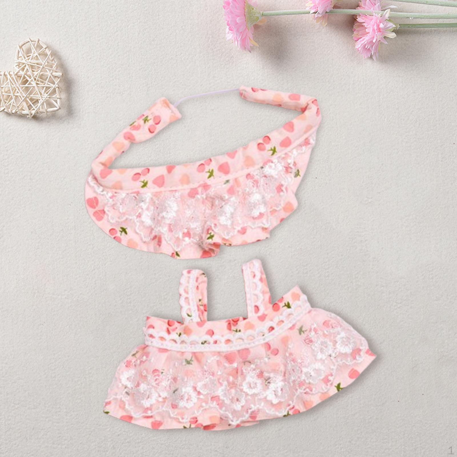 

20 см Кукольная одежда, кукольная юбка, наряды для кукол, аксессуары для кукол, игрушки, очаровательные наряды, кукольный костюм lace cap