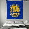 Golden State Warriors Wall Tapestry Aesthetic Wall Hanging Printed Fabric Blanket Decorative Tapestries for Bedroom Living Room Home Decor