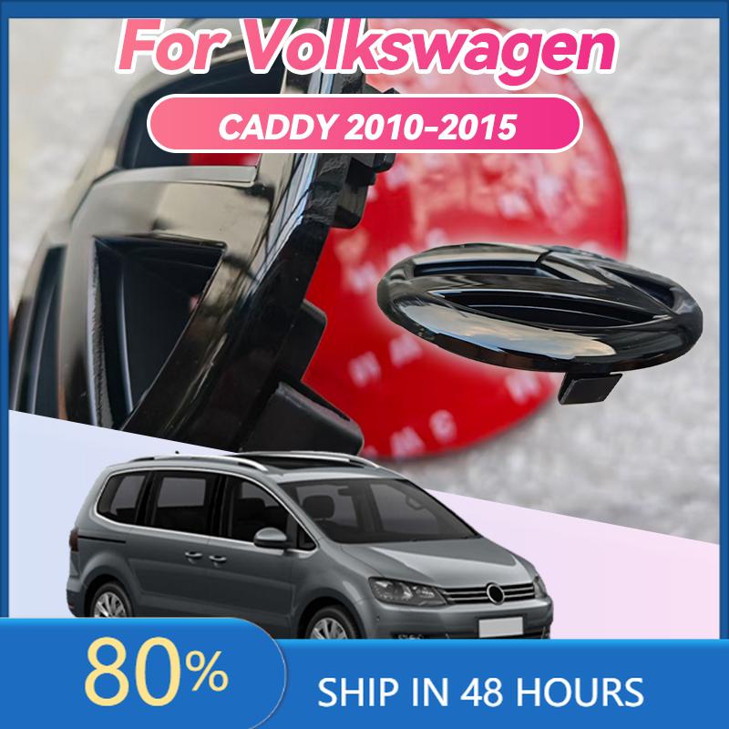 BGE1 2026 Hot For VOLKSWAGEN VW 2pcs Replacement Front and Rear part 135mm Front Emblem +130mm Rear Trunk for Caddy 2010 2011 2012 20 AH0