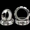 Men's Metal Penis Exerciser Stainless Steel Chastity Lock Rings Adult Sex Toys Cock Ring Sexy Torture  Slave