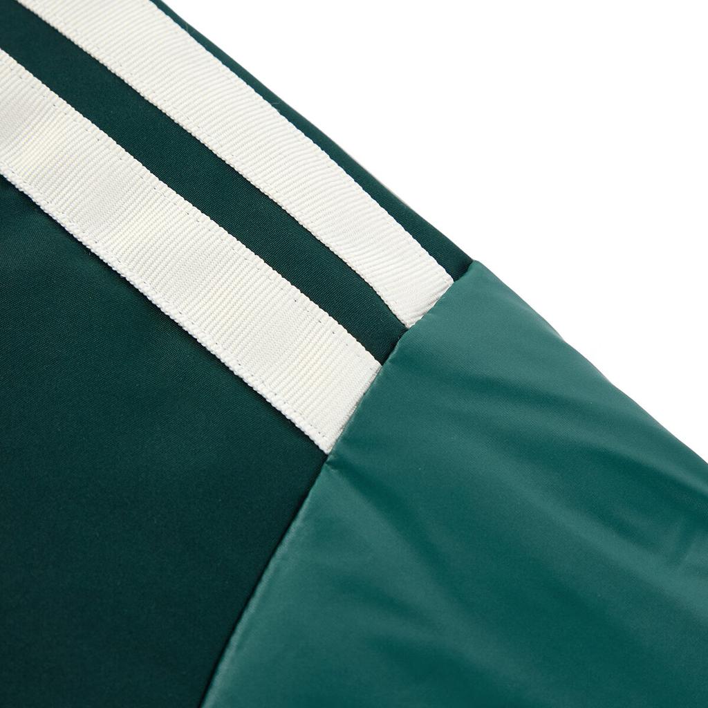 adidas Water Resistant Stand Collar Zipper Duck Down Warm Striped Puffer Jacket Men Outerwear KB5636